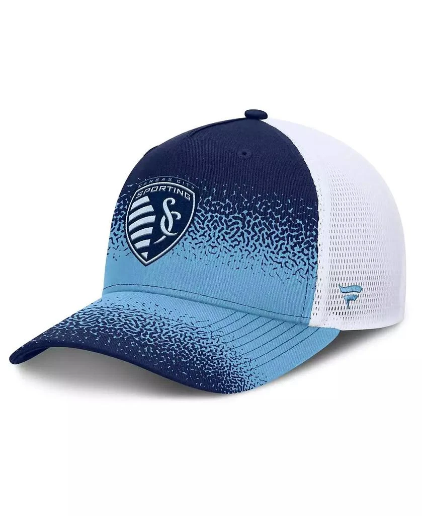 Fanatics Men's Navy Sporting Kansas City Libero Trucker Adjustable Hat 1