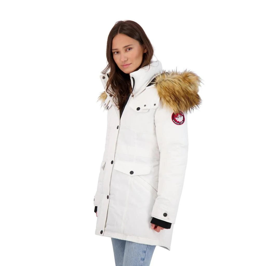 Canada Weather Gear Womens Faux Fur Heavyweight Parka Coat 2