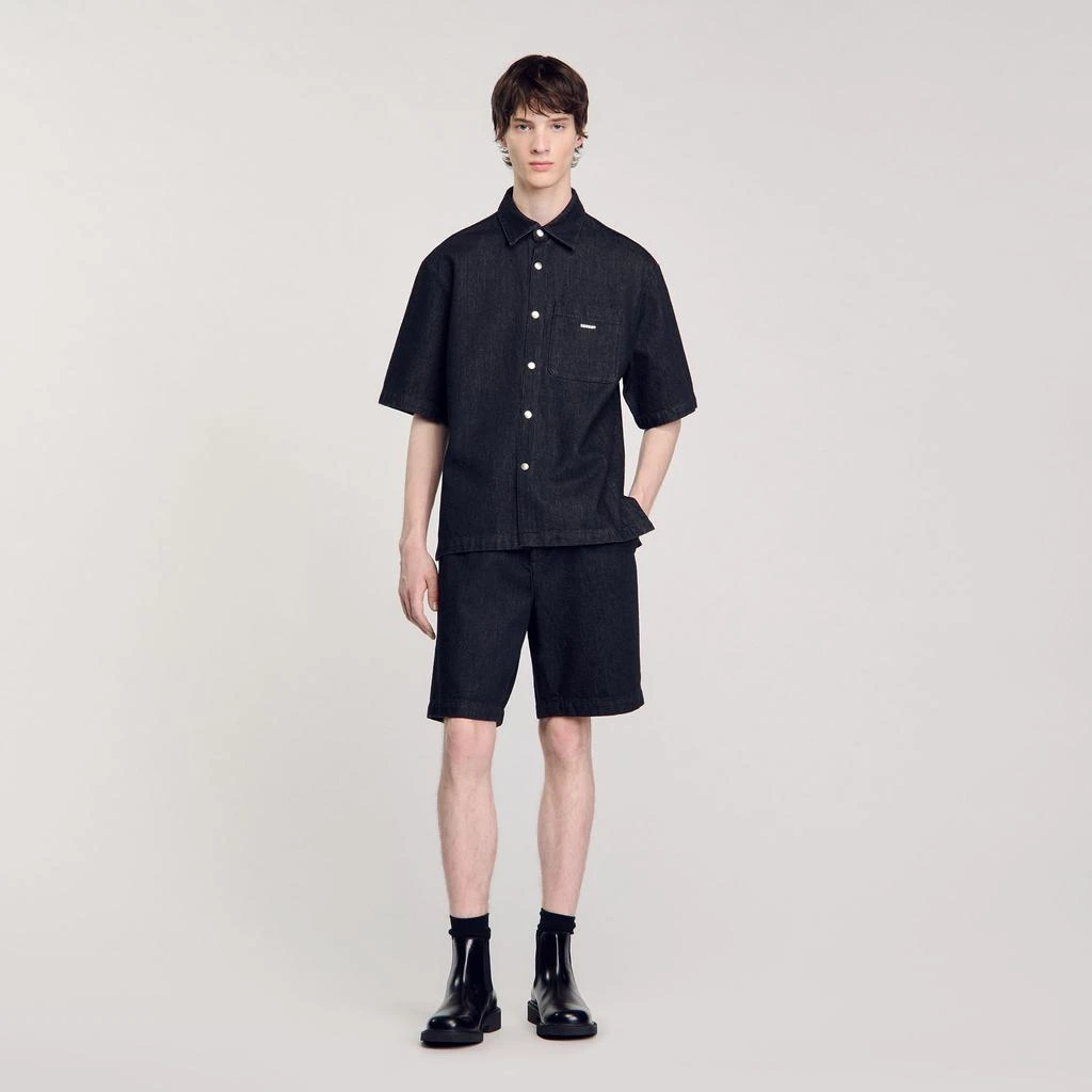 Sandro Raw denim shirt 1