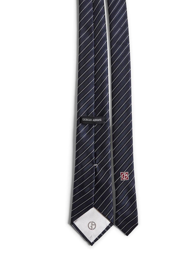 Giorgio Armani GIORGIO ARMANI | Blue jacquard silk tie | Man | PZ