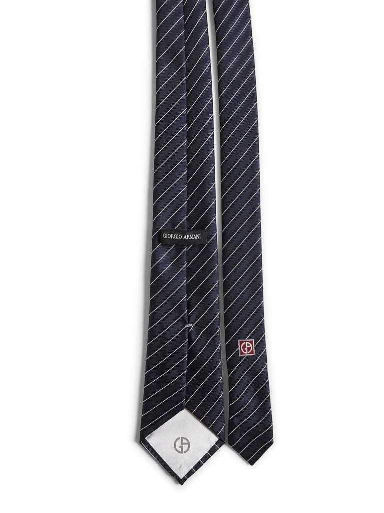 Giorgio Armani GIORGIO ARMANI | Blue jacquard silk tie | Man | PZ 2
