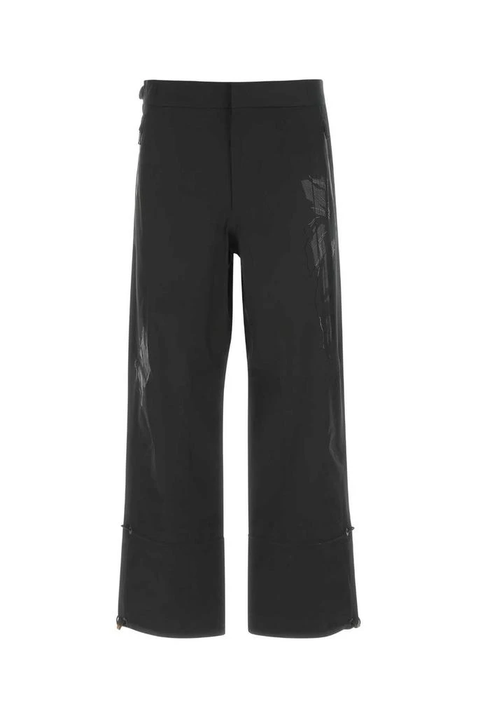 Zegna Zegna High Waist Straight Leg Trousers 1