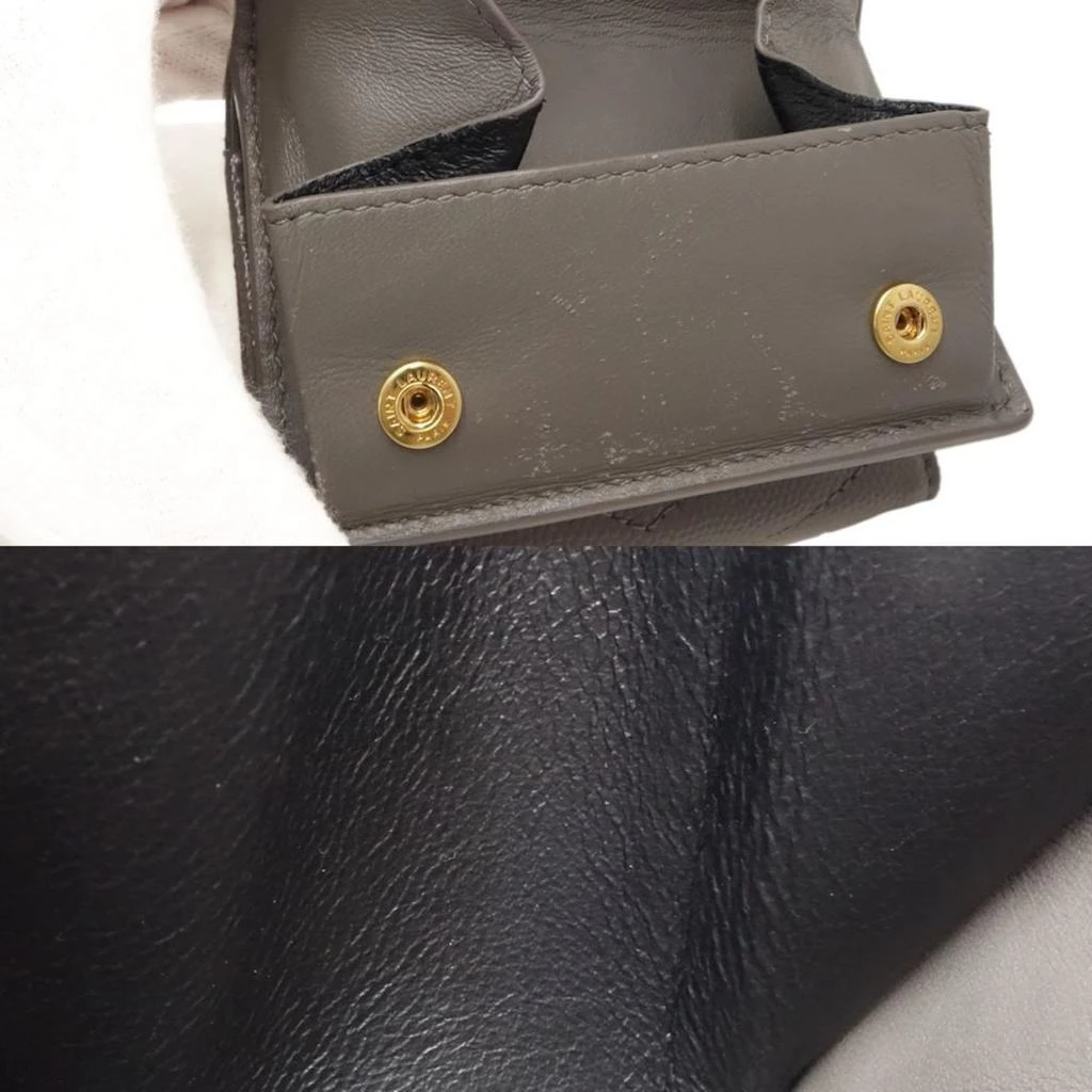 Yves Saint Laurent Leather Wallet (Tri-Fold) (Pre-Owned) 5