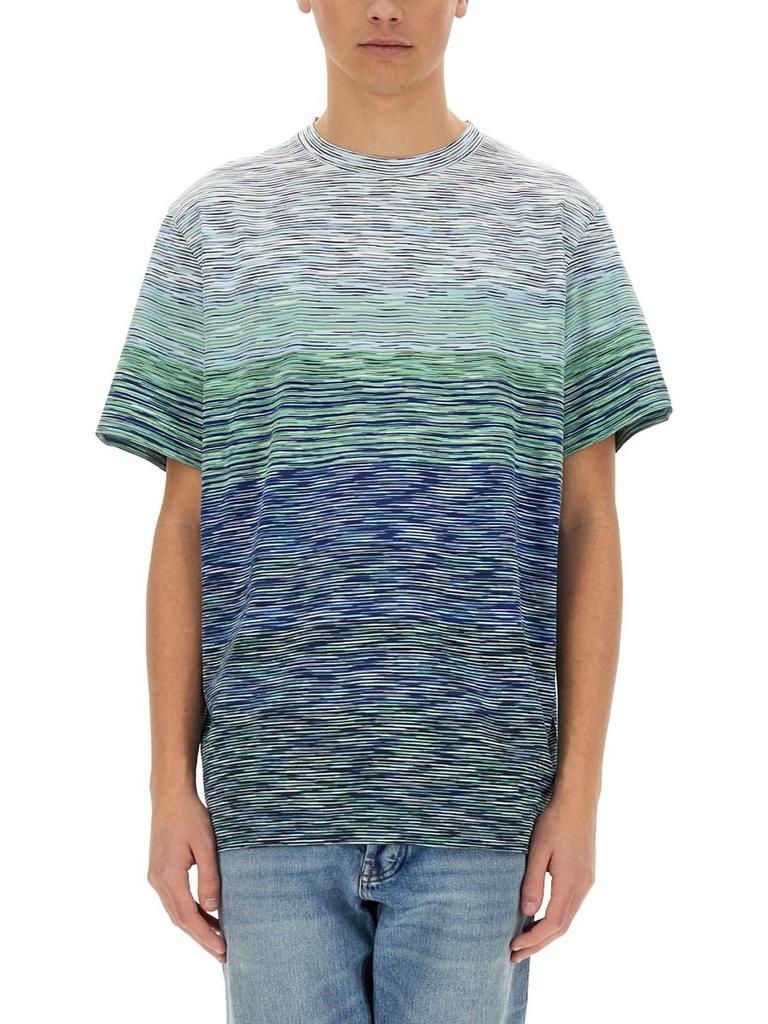 Missoni Embroidered cotton t-shirt - T-Shirts - BeyondStyle