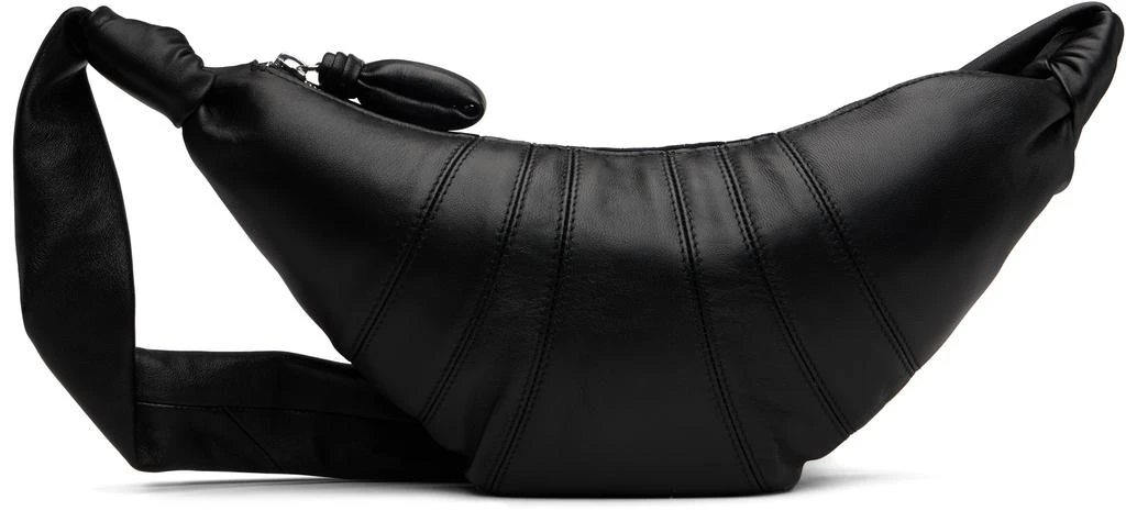 Lemaire Black Small Croissant Bag