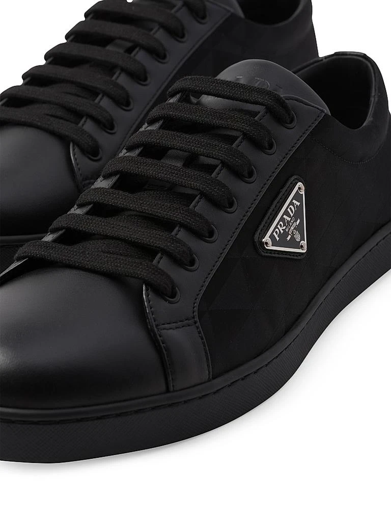 Prada Leather and Re-Nylon Sneakers 5