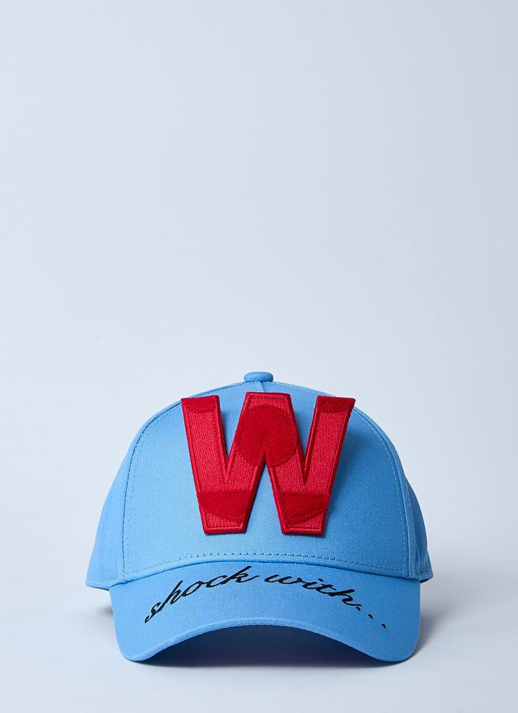 Walter Van Beirendonck 38 WITBLITZ 帽子 Walter Van Beirendonck WitblitZ Cap - Blue/Green | Garmentory