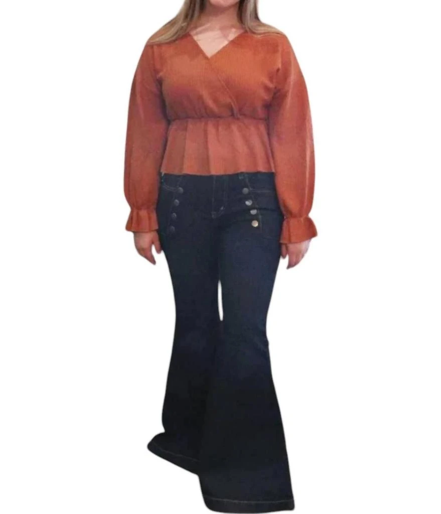 Cruel Girl Cruel Girl - Far Out Wide Leg Jeans 1