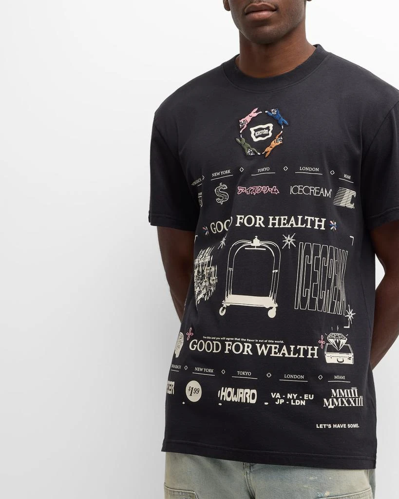 Icecream Men's St. Tropez Multi-Graphic T-Shirt 6