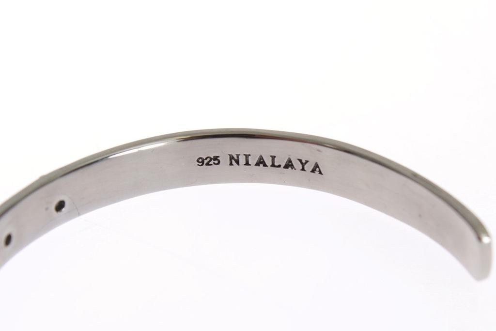 Nialaya Crystal 925 Bangle Women's Bracelet