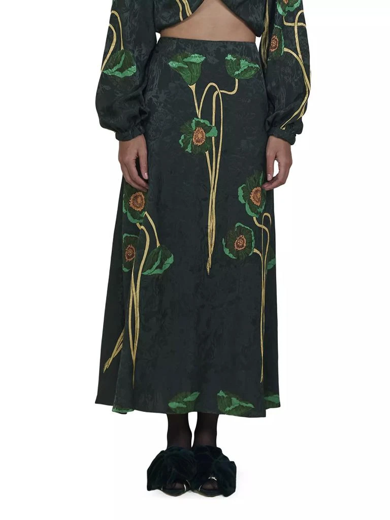 JOHANNA ORTIZ Profound Passion Midi-Skirt 4