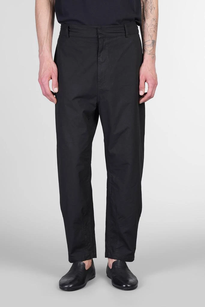 MAURO GRIFONI Pants In Black Cotton 1