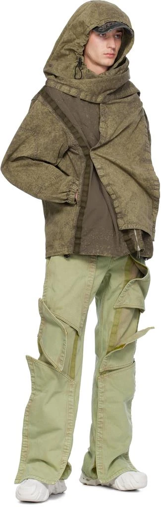 Y/Project Khaki Velcro Cargo Jacket 4