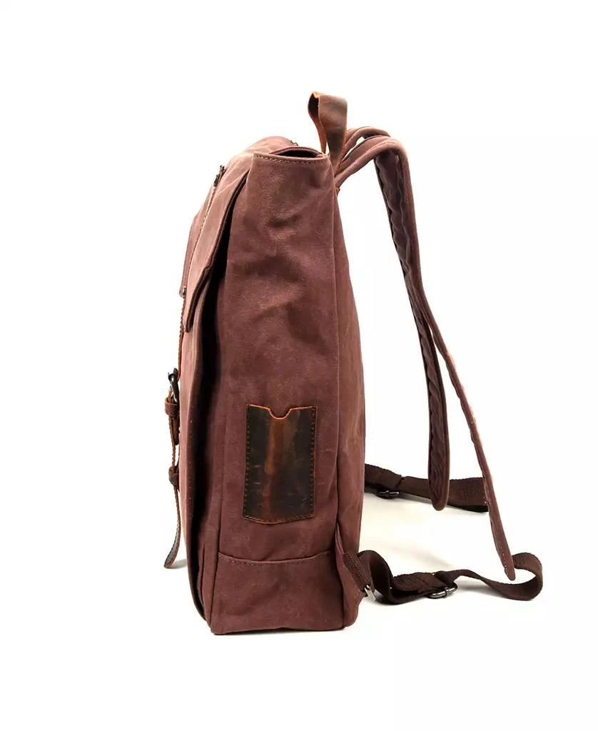 TSD BRAND Sunny Trail Canvas Backpack Handbag 3