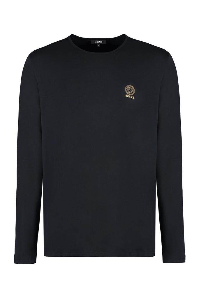 Versace Versace Long-Sleeved Crewneck T-Shirt