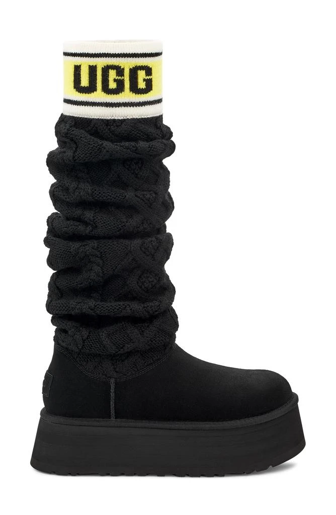 UGG® Sweater Letter Tall Boot 3