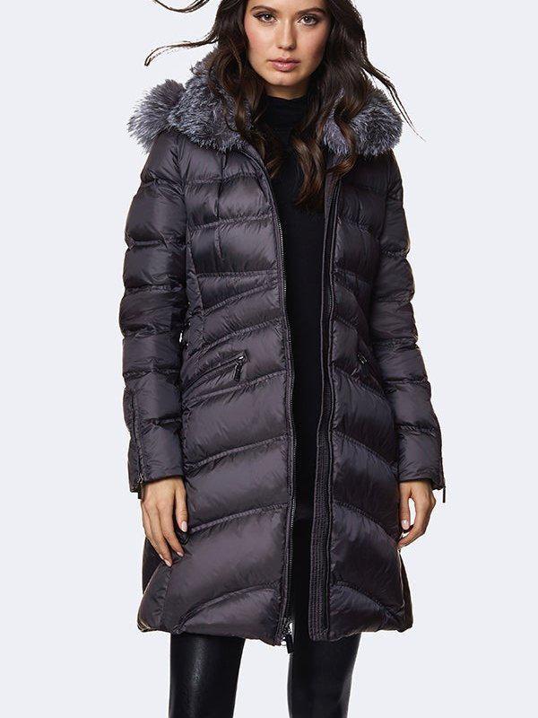 Dawn Levy Cloe Fur Coat, Storm