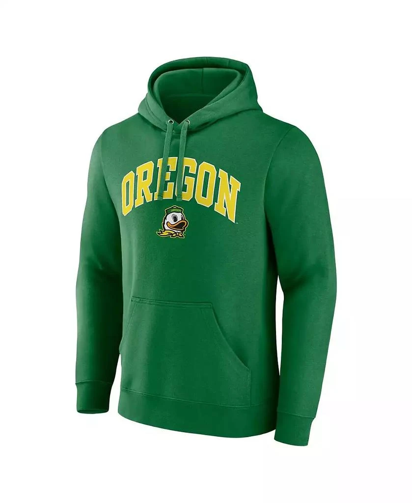 Fanatics Men's Green Oregon Ducks Arched Logo Pullover Hoodie 3