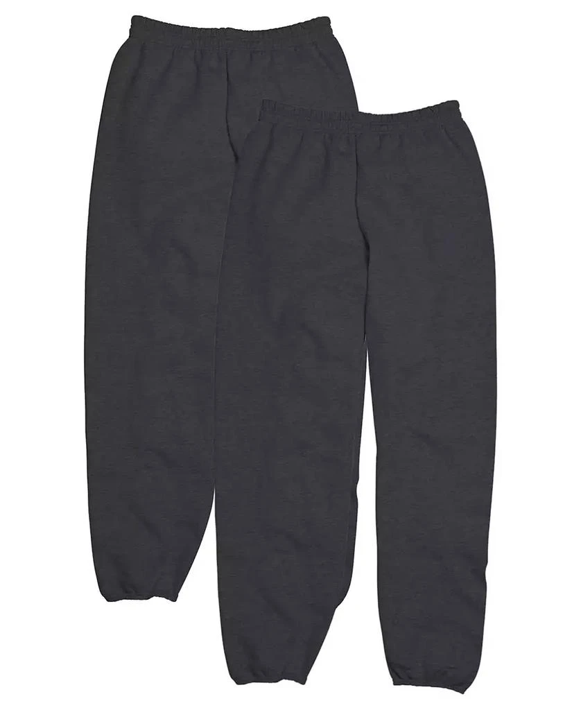 Hanes EcoSmart Men
s 32" Fleece Sweatpants, 2-Pack 12
