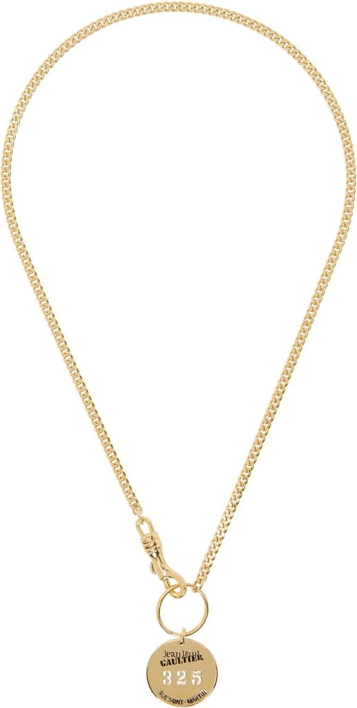 Jean Paul Gaultier Gold '325' Necklace 1