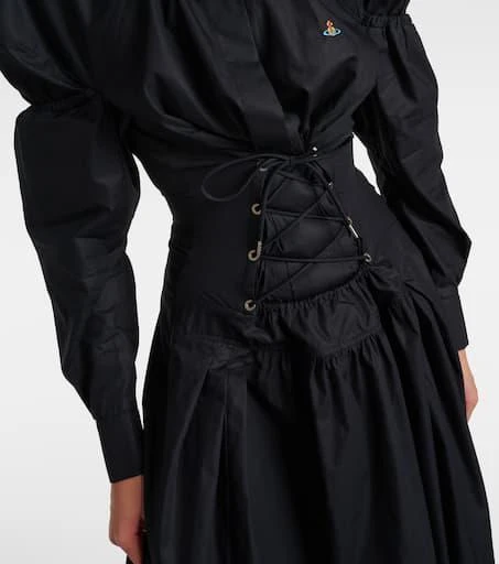 Vivienne Westwood Kate cotton poplin midi dress 4