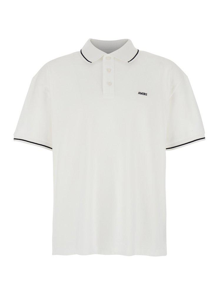 AMIRI Amiri Logo Embroidered Polo Shirt