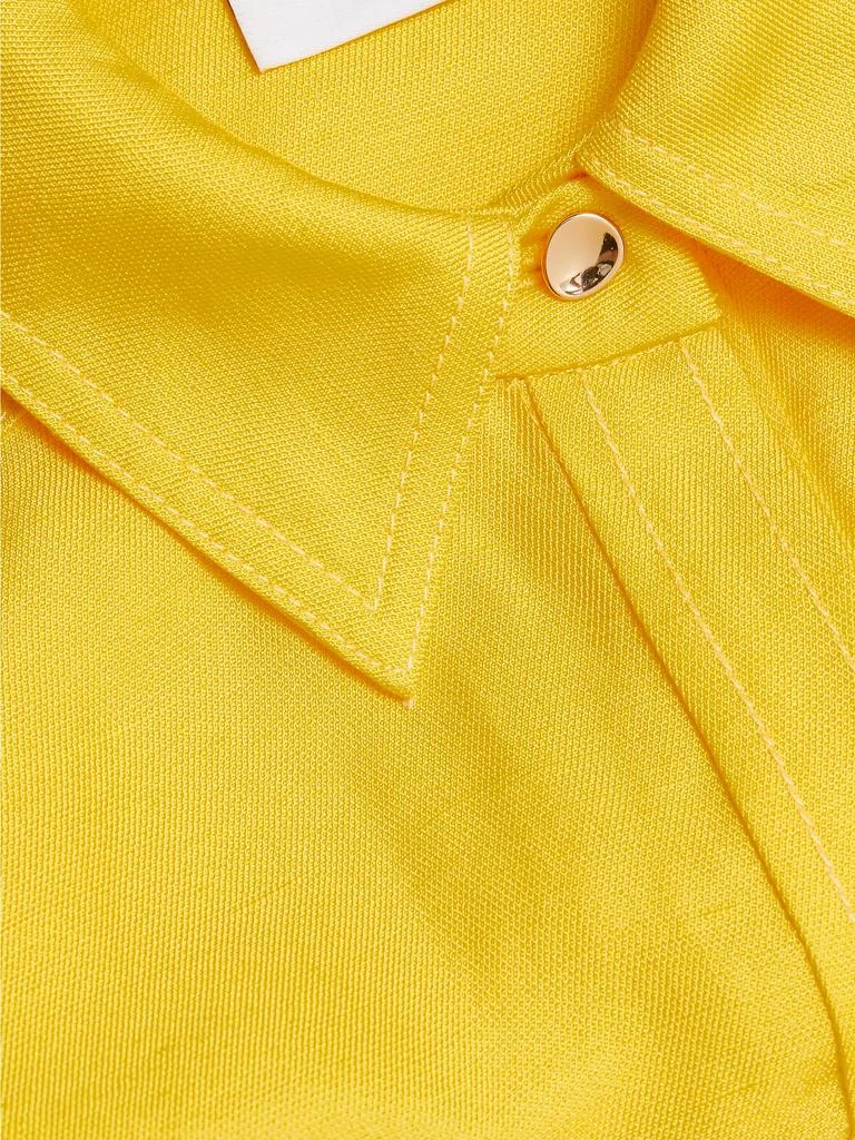 Acler Gardie Linen-Blend Cuffed Shirt 7