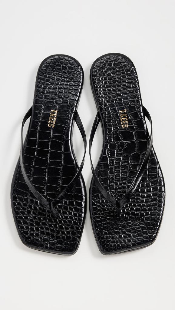 Tkees Square Toe Lily Flip Flops