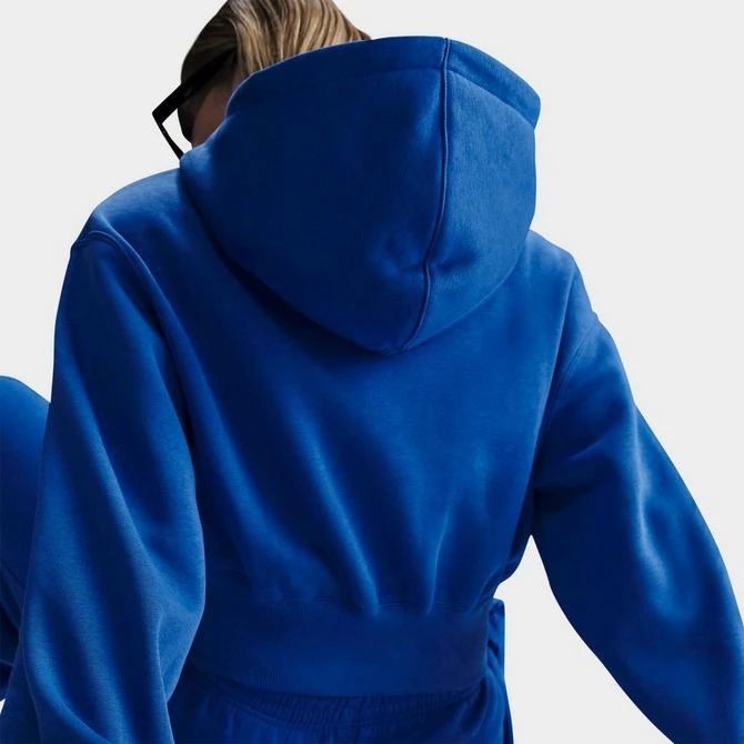 NIKE Women's Nike Sportswear Phoenix Fleece Crop Full-Zip Hoodie 3