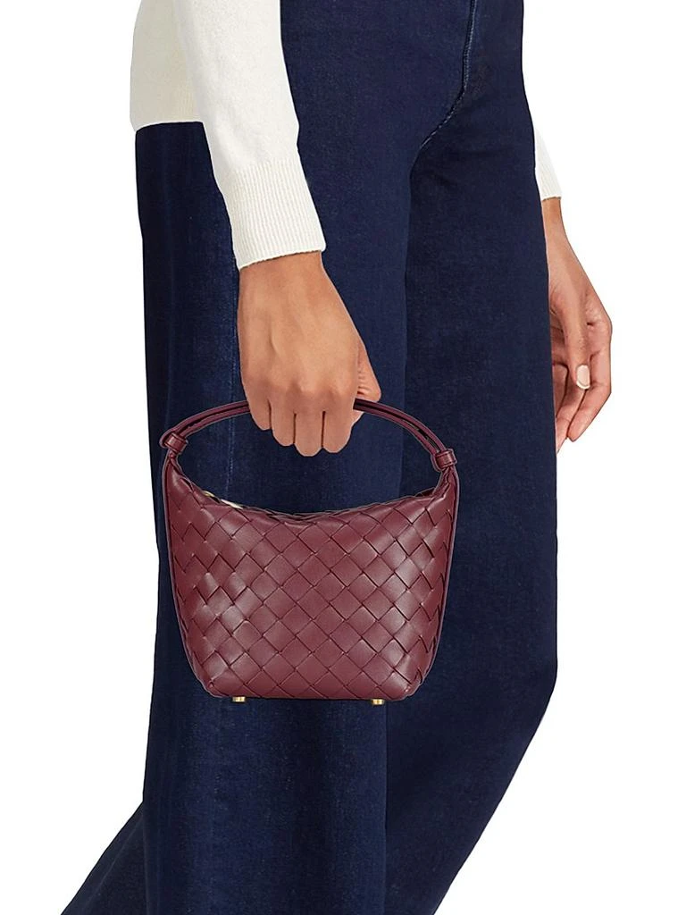 Bottega Veneta Candy Wallace Intrecciato Leather Top-Handle Bag 3