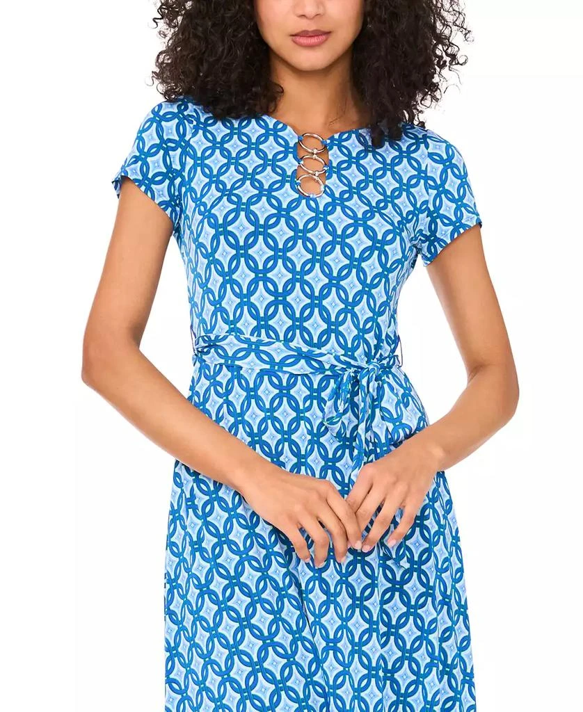 Petite O-Ring-Trim Tie-Waist Short-Sleeve Dress  On Sale Now with Up to  61% Off | Discover Exclusive Deals & Savings at BeyondStyle  Authentic MSK  dress|women's fashion|dresses with Limited-Time Discounts, Free Shipping,