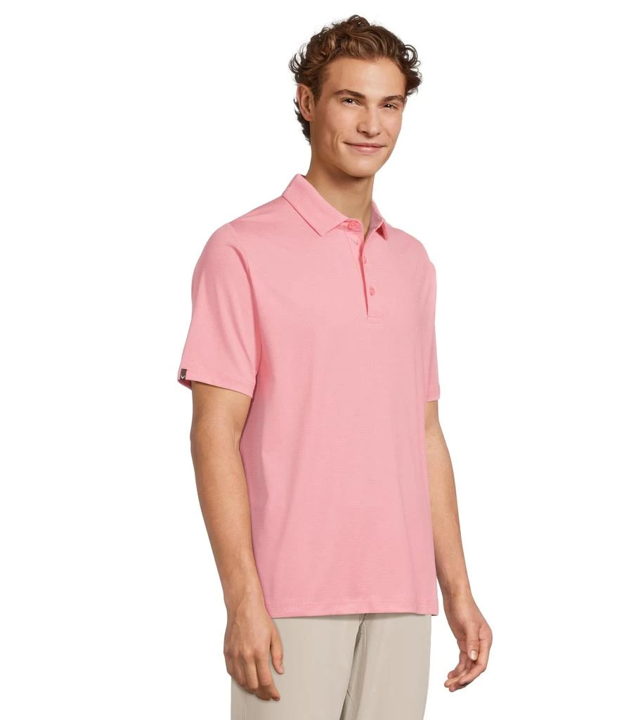 Callaway Classic Jacquard Short Sleeve Polo 2