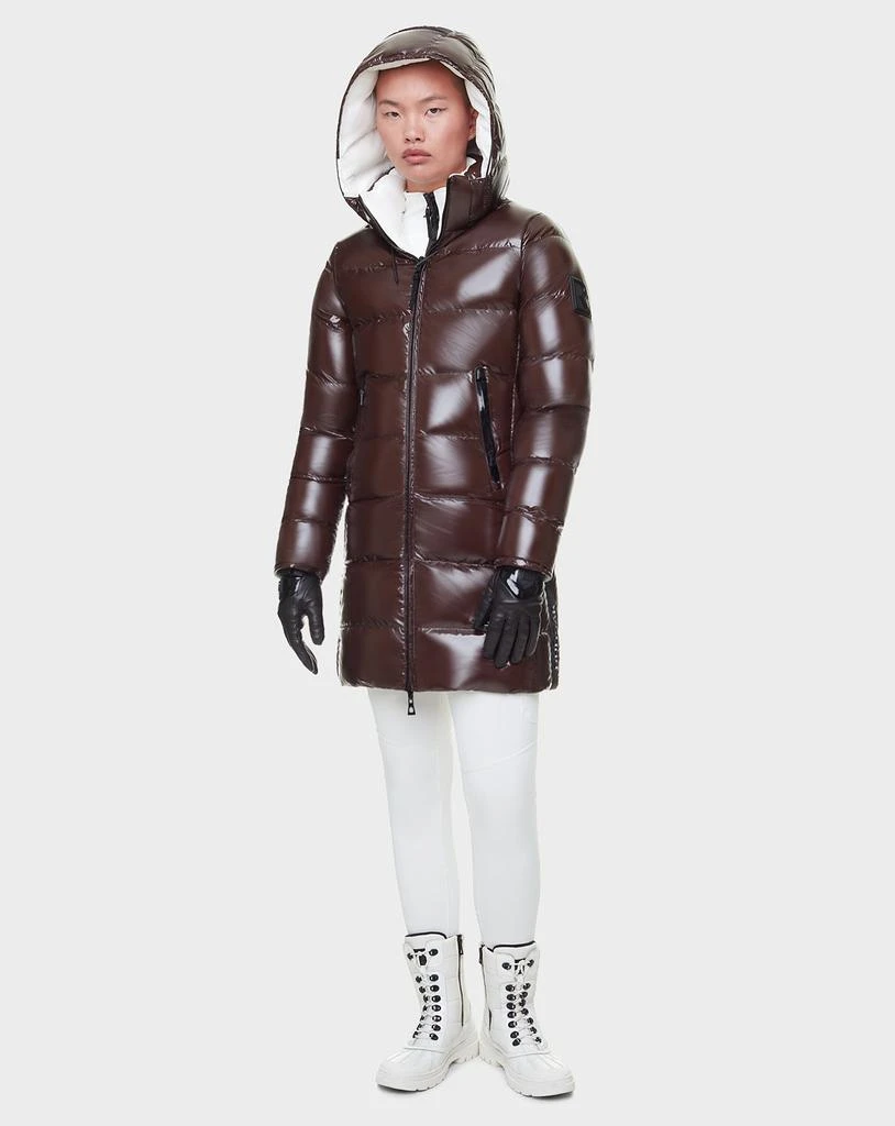 RUDSAK MARNIE LONG WOMEN'S REVERSIBLE DOWN PUFFER 5