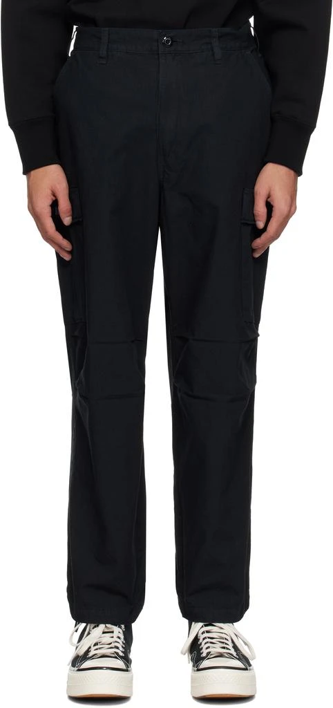 Wtaps Black MILT9602 Cargo Pants 1
