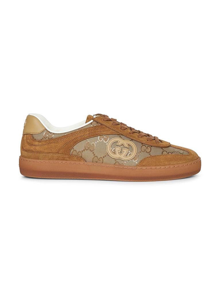 Gucci GUCCI | Beige suede G75 sneakers | Man | 10