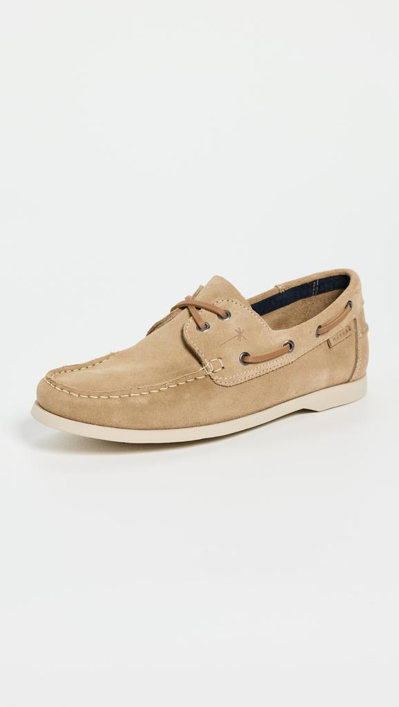 Manebi Suede Boat Shoes