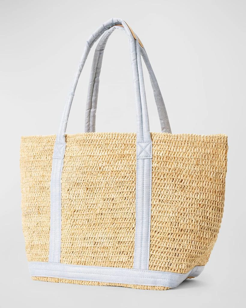 MZ Wallace Medium Raffia Tote Bag 4