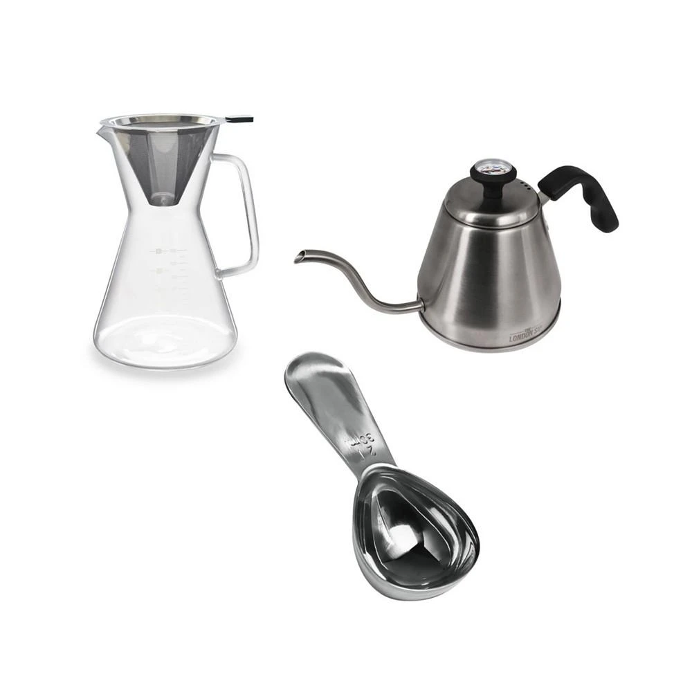 London Sip Pour Over Coffee Set, 3 Piece 1