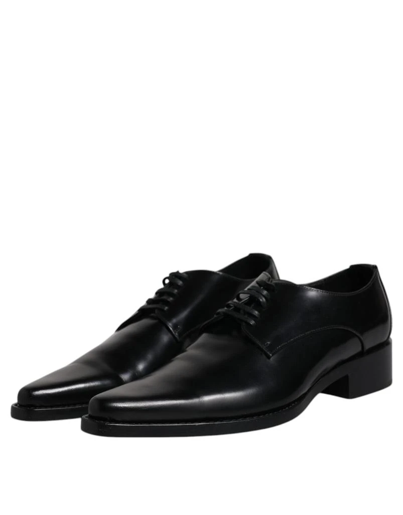 Dolce & Gabbana Patent Leather Derby Men Dress Women's Shoes (Pre-Owned) 4