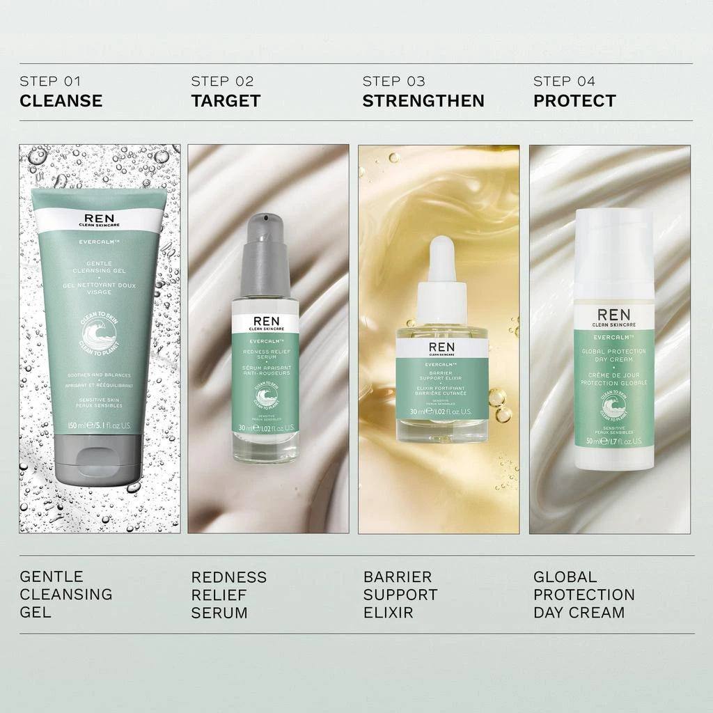 REN Clean Skincare Evercalm™ Gentle Cleansing Gel 5