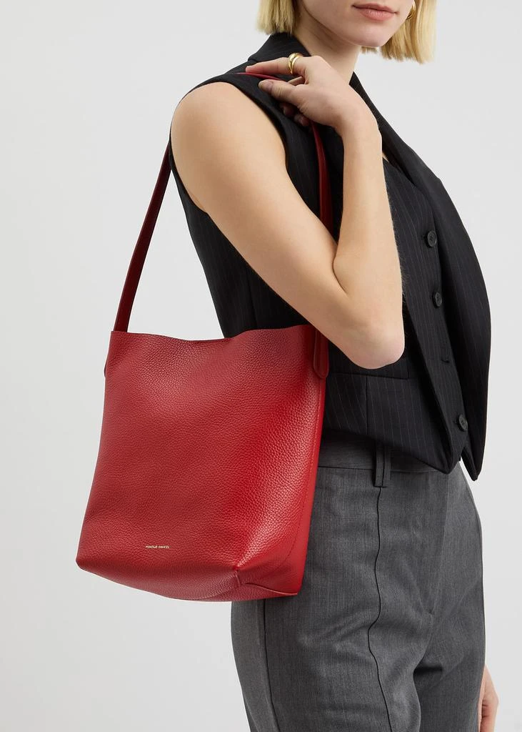 Mansur Gavriel Mini Everyday Cabas grained-leather shoulder bag 5