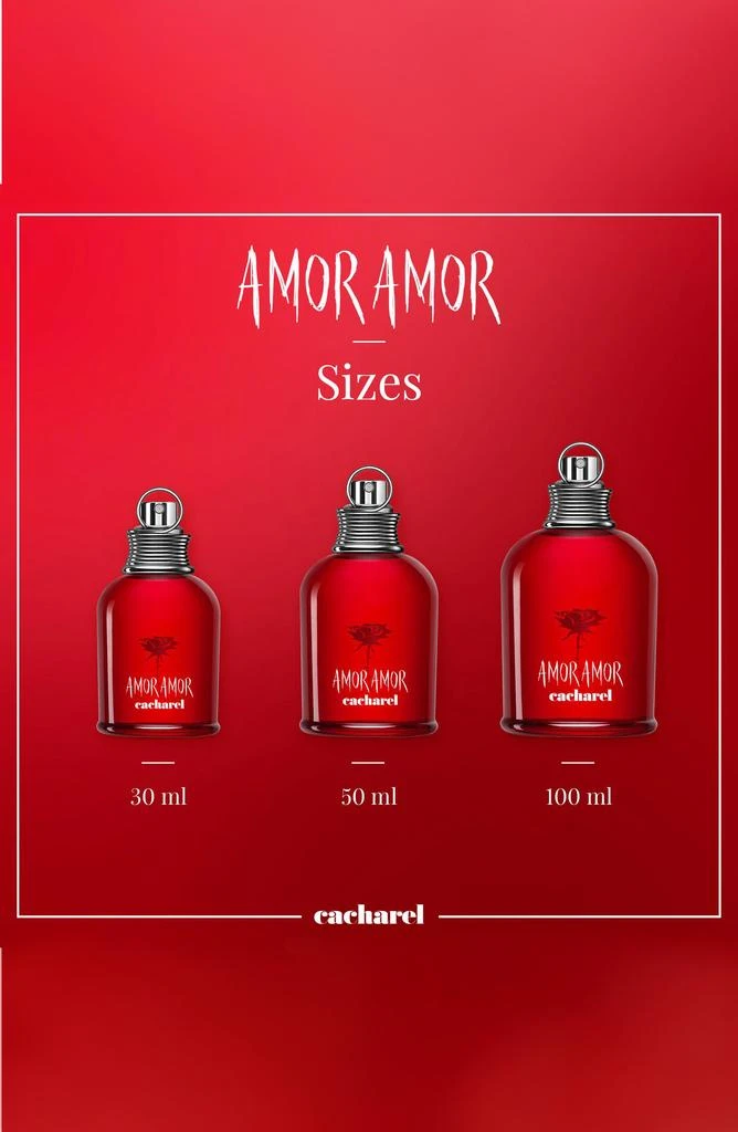 cacharel Amor Amor Eau de Toilette and Lotion Set 4