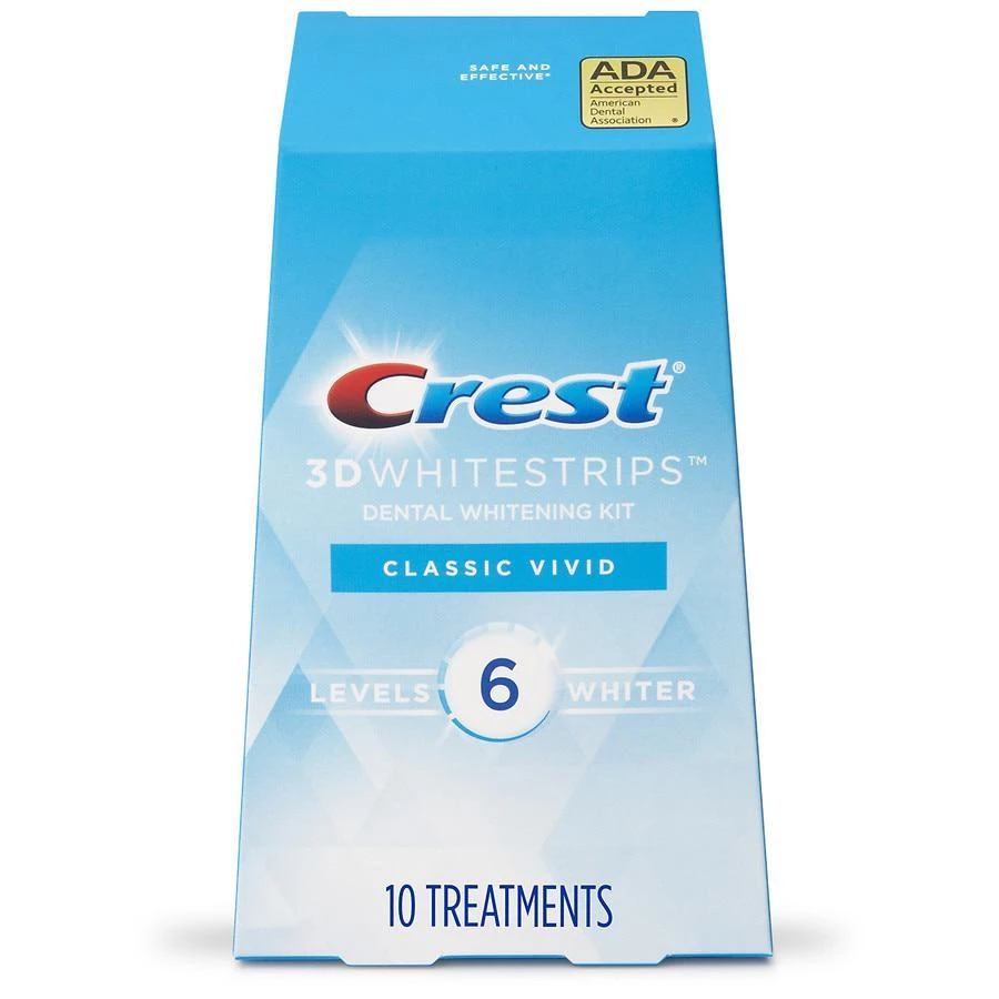 Crest Classic Vivid At-home Teeth Whitening Kit 10 Treatments, 6 Levels Whiter 5