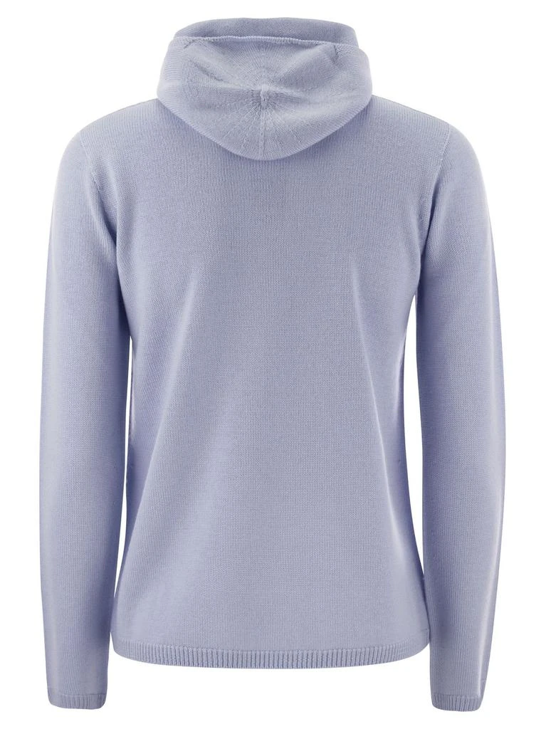 'S Max Mara 'S Max Mara Turtleneck Knitted Hoodie 3