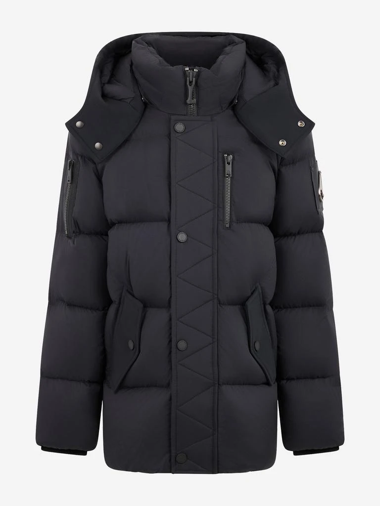 Moose Knuckles Moose Knuckles Kids Everest 3Q Down Puffer Jacket in Black