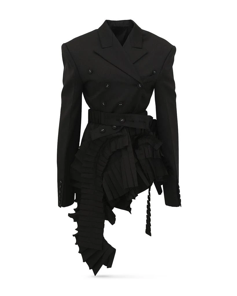 Rokh Pleated Blazer 1