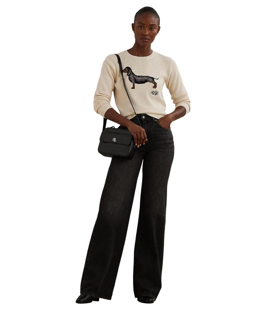 Ralph Lauren Intarsia-Knit Dachshund Cotton Sweater 4