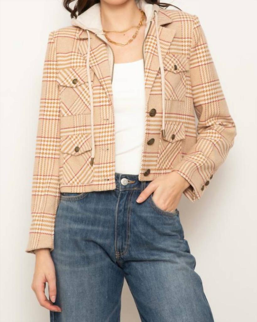 Central Park West Central Park West - Celine Plaid Dickie Jacket