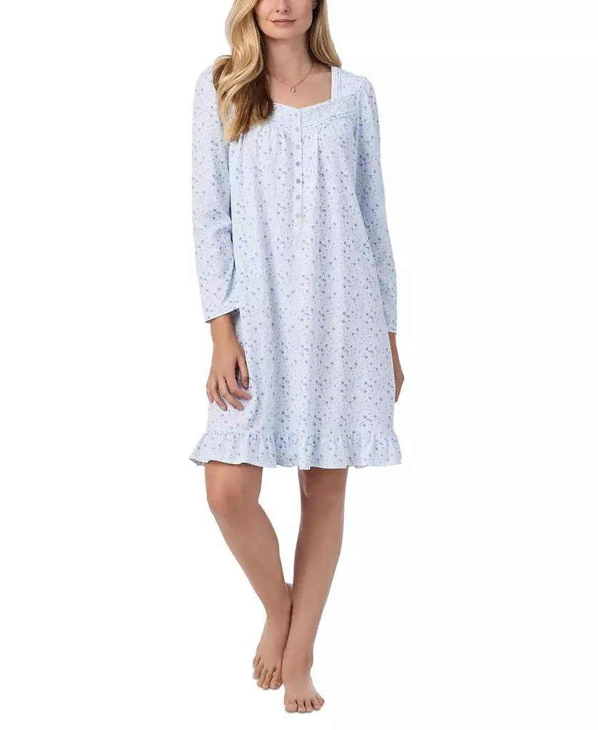 Eileen West Women
s Cotton Ditsy Floral Nightgown 1