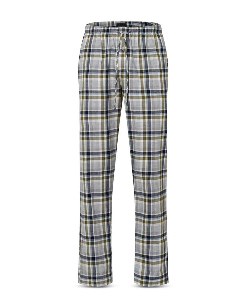 Hanro Cozy Comfort Check Print Pajama Pants 5